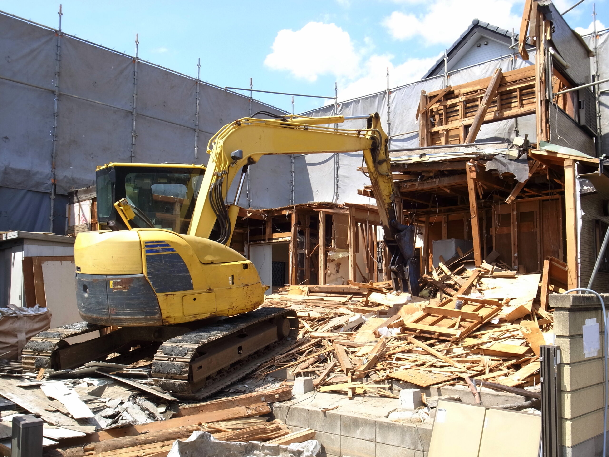 確かな技術と、近隣への徹底配慮